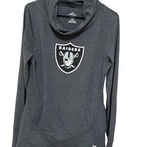 Majestic Raiders Women's Black Sweatshirt